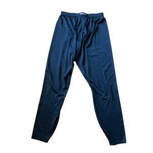 Patagonia Thermal Black Capilene Base Layer Pants USA Made Men’s L